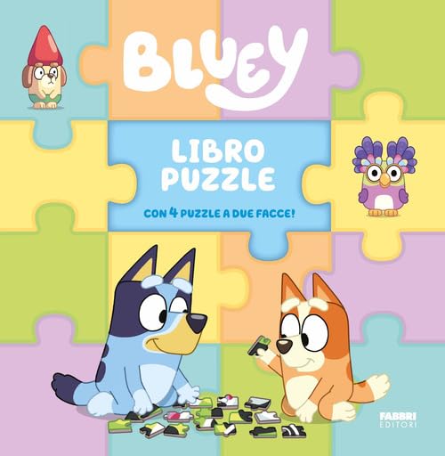  Bluey. Libro puzzle. Ediz. a colori