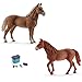 Produktbild Schleich Morgan Horse Familie (13869 + 13870) + 42366 Pferdepflege