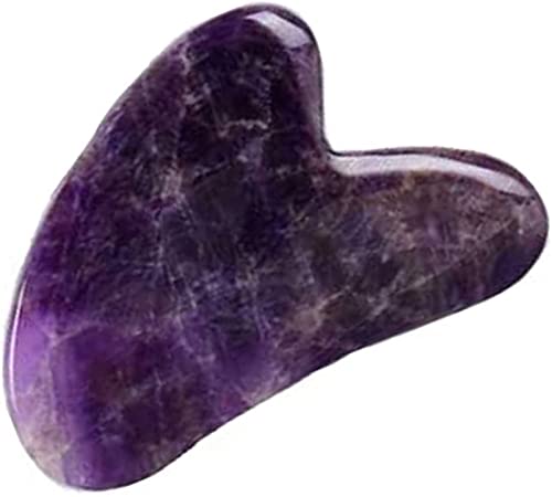 Gua Sha améthyste contre le relâchement du visage : la solution anti-rides naturelle