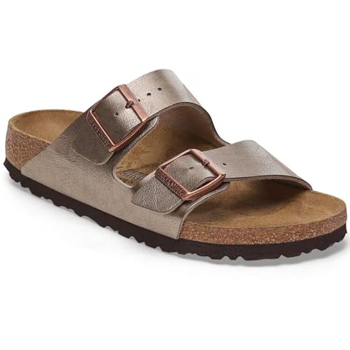 Birkenstock Unisex Arizona BS Birko-Flor Graceful Taupe Sandals 7 W / 5 M US