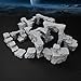RPG Terrain AF693 The Pit Canyon Scene for DND Campaigns – The Pit Canyon Modular Scenery Set with Rock Bridges, TTRPG Structures, Map Accessories for 28–32mm Characters, Wargame and Roleplay Ready