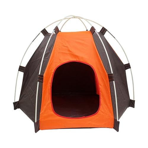 minkissy Waterproof Foldable Pet Tent 21X28X22 Inch Portable Dog House Kennel for Small Dogs Puppies Cats Indoor Outdoor Shelter