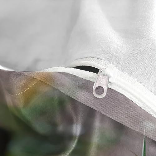 Parure de Lit Panda Ultra Douce avec Housse de Couette Légère 3D - 8