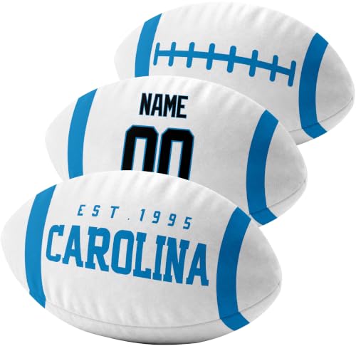 Image of ANTKING Carolina Throw Pillow 2 Packs Custom Name Number Gifts