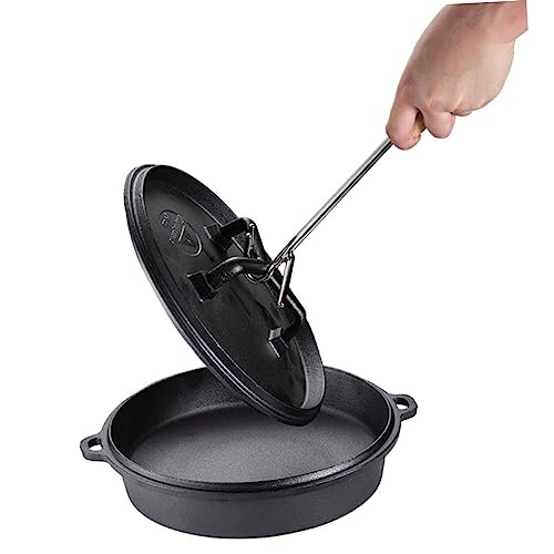 CIYODO Gancho Tampa De Panela Chave De Levantador De Tampa De Forno De Acampamento Ao Ar Livre Levan