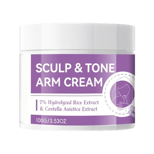 Crema Reafirmante Para Brazos, Efecto Lifting De La Piel, 100 G, Hidratante Reafirmante, Loción Tonificante Corporal, Textura No Grasa, Para Belleza Durante La Noche, Piel Corporal, Tonificación De Br