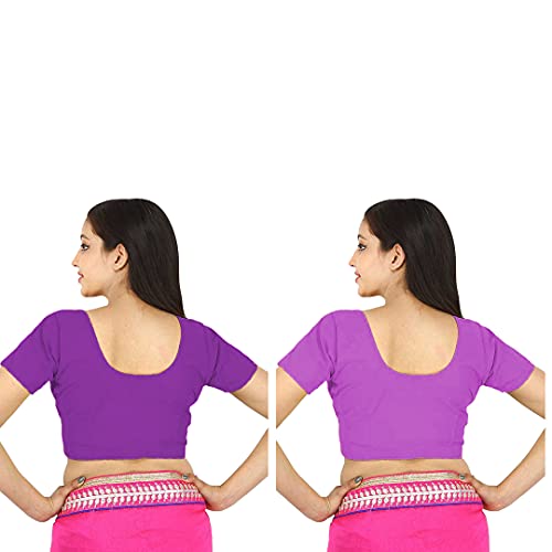 Image of Namita Women's Rubia Cotton Solid Half Sleeve Blouse