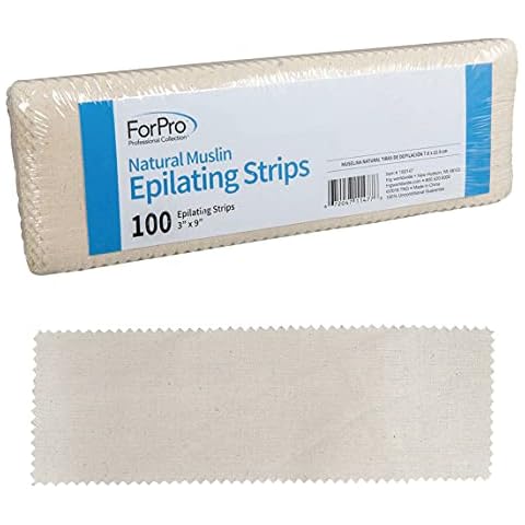 ForPro Natural Muslin Epilating Strips Cover