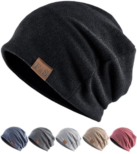 WONEY ニット帽 秋冬【防寒保温・360度美シルエット】メンズ レディース ニットワッチ ビーニー ニットキャップ 帽子 柔らか素材と優しい被り心地と美シルエット 大きいサイズ 蒸れない おしゃれ シンプル 旅行 自転車 通勤 通学 男女兼用