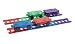 Playmags 20 Piece Train Set: Now with Stronger Magnets, Sturdy, Super Durable with Vivid Clear Color Tiles.