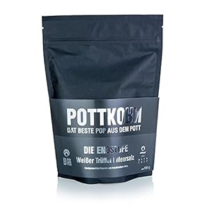 Pottkorn – Endstufe, Popcorn mit weißem Trüffel & Meersalz, 150g