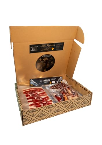 Estuche De Jamón De Bellota 100 Ibérico Dop Jabugo Calidad Summun Loncheado Y Envasado Al Vacío De Peso Aproximado 8.5 Kg Cortado A Mano Alba Romero Estuche De Jamón De Bellota 100 Ibérico Dop Jabugo Calidad Summun Loncheado Y Envasado Al Vacío De Peso Aproximado 8.5 Kg Cortado A Mano Alba Romero
