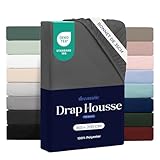 Confort doux au quotidien : La microfibre douce et respirante rend le drap housse agréable à utiliser jour après jour, pour un sommeil plus serein.