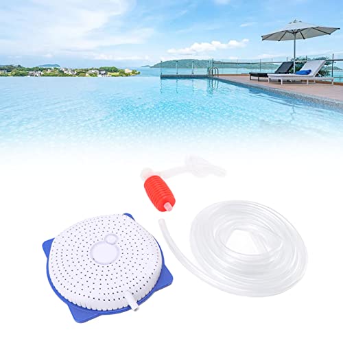 TOPINCN Pool Cover Drainer For Swimming Pools Automatic Water Siphon Pump Portable Pool Cover Drainer For Swimming Pool Accessories - Image 3