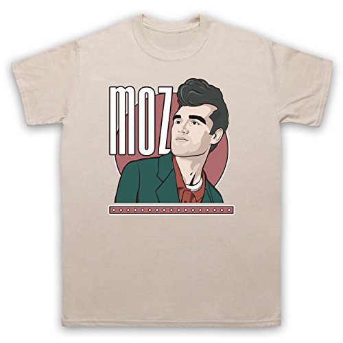 T-shirt Morrissey Moz homme en tissu doux qui ne rétrécit pas au lavage