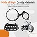 maXpeedingrods Side Mount Instrument Bracket & Speedometer Relocation Cover for Harley Sportster 1993-2020 XL883 XL1200, Black