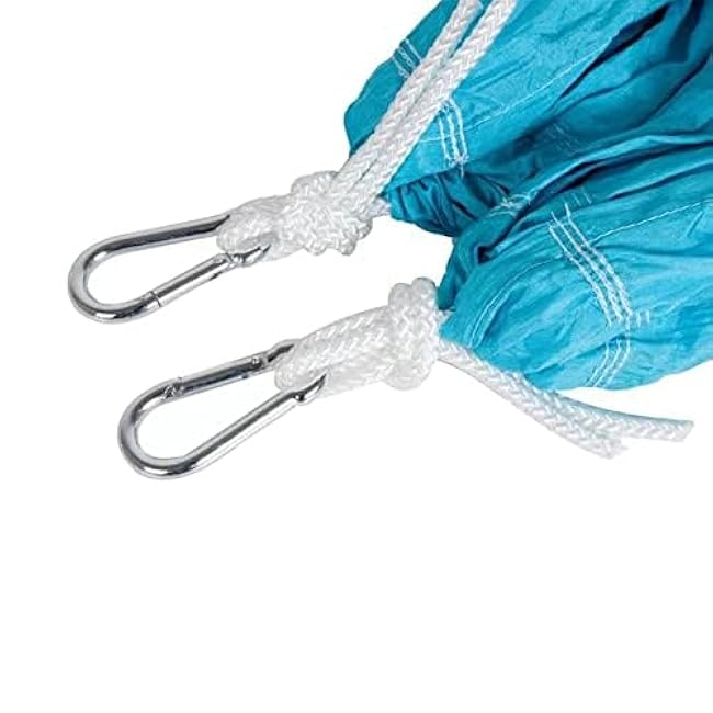 Aerial Yoga Swing Set Yoga Hammock Trapeze Sling Inversion Tool for Indoor Home Fitness (Blue)