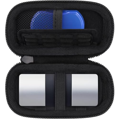 Khanka Étui rigide pour moniteur cardiaque KardiaMobile 6L/1L EKG (ECG), housse compatible avec moniteur cardiaque personnel Kardia Mobile 6L 1L avec...