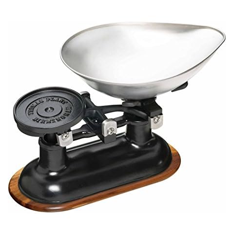 KitchenCraft Living Nostalgia Mechanical Scale with Bowl Cover