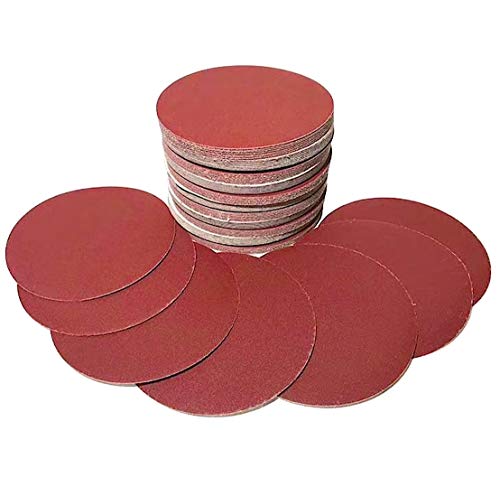 120 dischi abrasivi professionali, senza fori, Ø