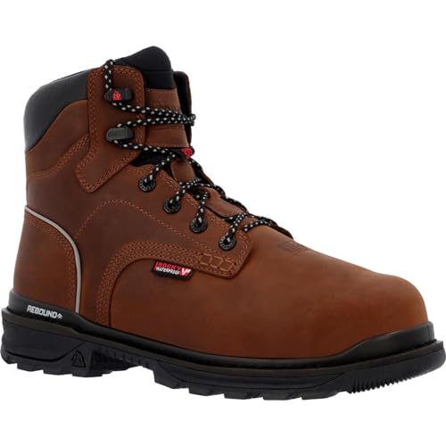 ROCKY Rams Horn Composite Toe Internal Met Guard Work Boot