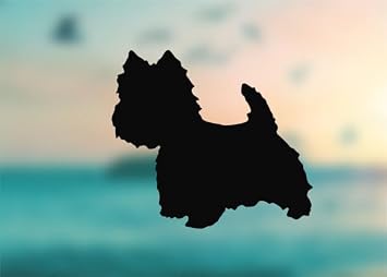 Westie - Vinyl Decal - Car Phone Helmet - Select Size