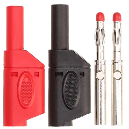 Conector banana de 4 mm tipo linterna para reparar herramientas de medición y fuentes