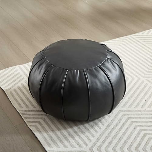 Louis Donné Premium Artisanal Leder Pouf, handgefertigt,...