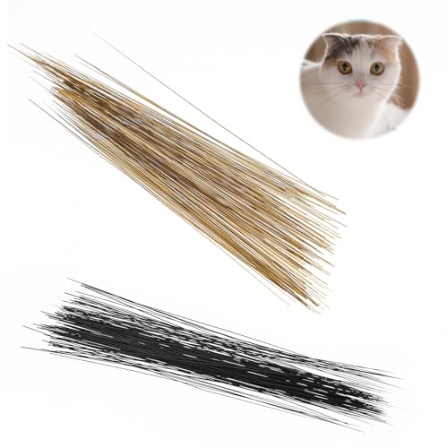 300PCS Simulated Cat Whiskers for Face Costume, Craft Animal Whiskers