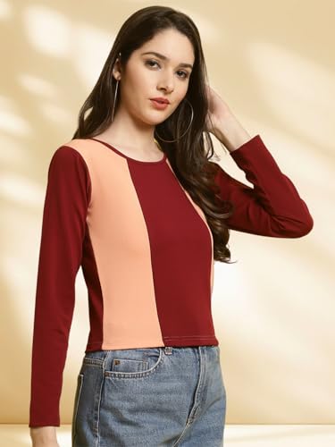 Image of Pinkmint Combo Soild & Stylish Top's for Women l Ideal for Day-to-Night Looks l Korean Western Crop Top's (Pack of 2)