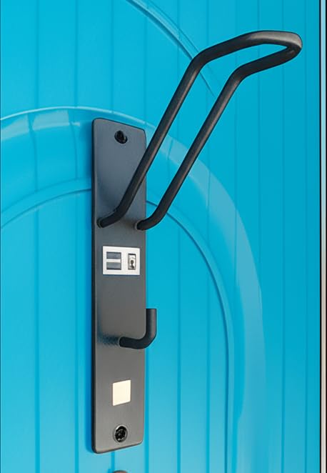 Helmet Hanger Wall-Mounted Helmet Jacket Key Holder - Durable, Stylish Organizer for Home, Garage, and Office - Brahmaji Brand Pack of 1 (2026 Model)-image-5