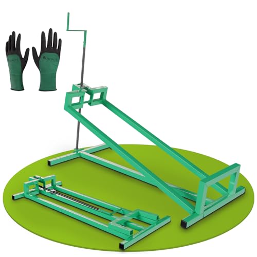 Juskys Rasentraktorheber bis 400 kg - 45° Heber für...