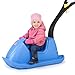 Step2 Push Around Sled, Kids Ride On Toy & Outdoor Snow Toboggan, Made of Durable Plastic, Max Weight 40 lbs., for Toddlers 1.5-3 Years Old, Blue