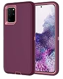 I-HONVA for Galaxy S20 Plus Case Shockproof Dust/Drop Proof 3-Layer Full Body Protection [Without Sc