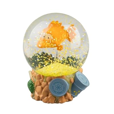 Bola de Nieve Los Simpsons - Figuras Decorativas, Brilla en la Oscuridad - Figuras Simpsons : Bola de Cristal y Base Resina | Navidad Decoracion; Merchandising Oficial - Regalos hogar (8 x 10 cm) | Ya disponible en tu tienda friki favorita! En mundofriki.es!