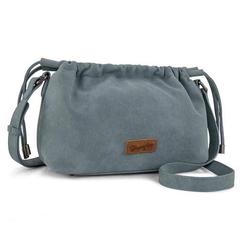 Image of Wrangler Purse for Women Small Crossbody Bags Cute Cross Body Bag with Drawstring