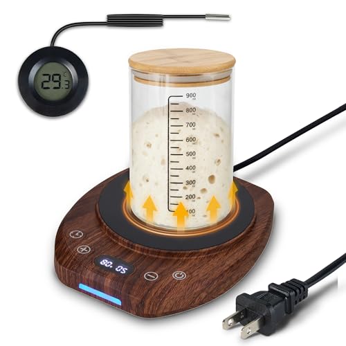 Sourdough Starter Warmer with Timer and Thermometer
