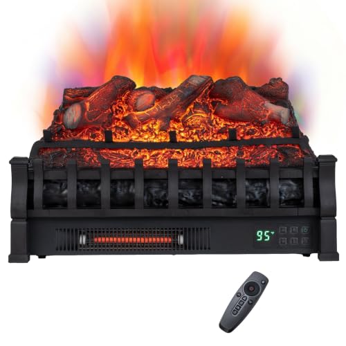 Image of Tangkula 23 inch Smart Electric Fireplace, Compatible with Alexa, WiFi Enabled