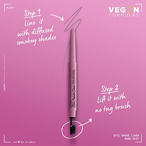 Epic Smoke Liner Delineador Líquido Rose Dust NYX miniatura 2