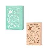Descubra de nuestro sello de artesanía de madera, con diseños de patrones de gatitos de animales, lo que mejora experiencia en álbumes de recortes y diario