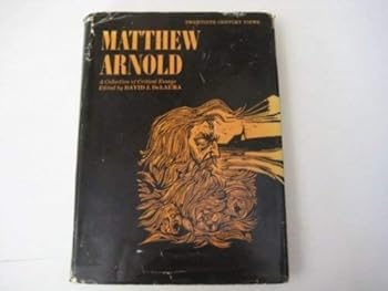 Hardcover Matthew Arnold: a collection of critical essays, (Twentieth century views) Book
