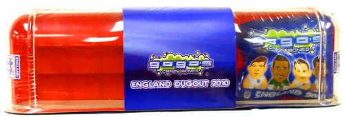 Gogo's Crazy Bones  Edition England 2010  Le Banc de Touche  Présentoir et 2 Gogos Aléatoires