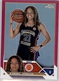 2023 Topps Chrome McDonald's All-American Refractor Fuchsia #90 Kymora Johnson SER/150 WEST Official Basketball Card in Raw (NM or Better) Condition