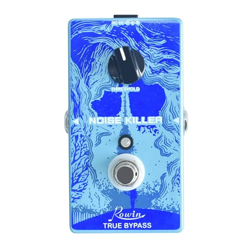 Rowin RE-03 Noise Killer Guitar/Bass Noise Reduction Pedal - Threshold Control, True Bypass...