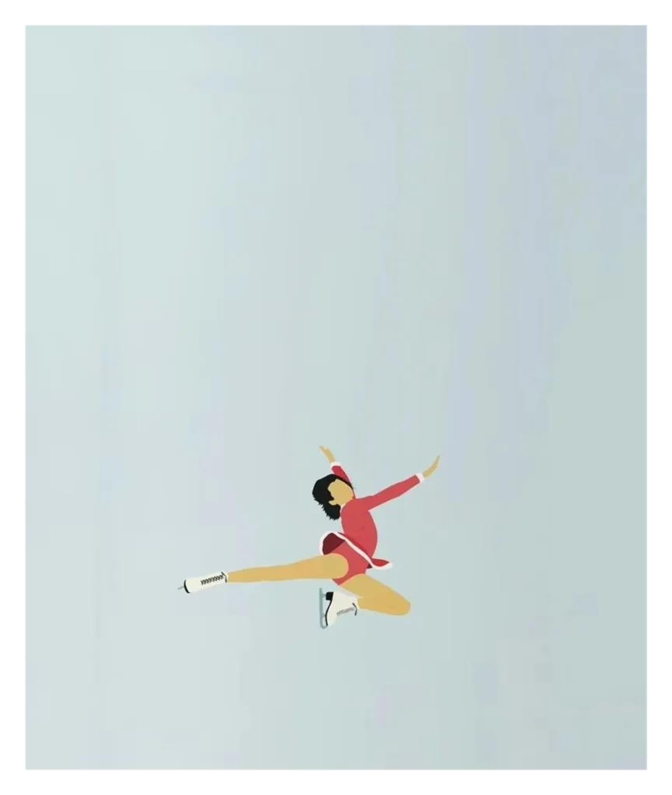 Toile peinture art mural de sport minimaliste haut de gamme - Affiche basket et yoga 40x60