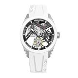 AGELOCER Tourbillon Watches Men, Original Ceramic Bezel Luxury Skeleton Manual Mechanical Watch, Waterproof Sport Watchs, Luminous Reading, Gift