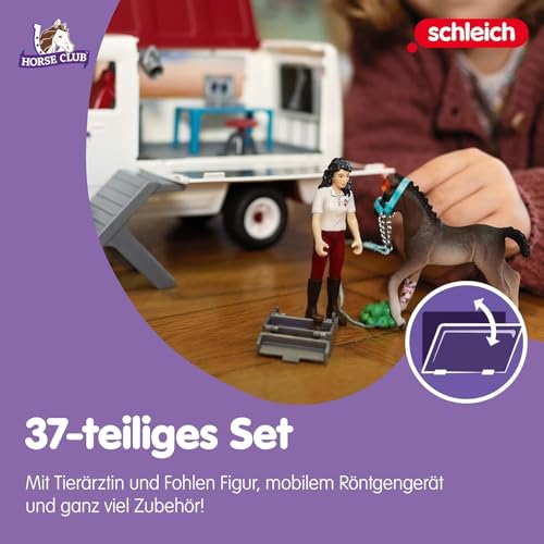 Schleich Horse Club | Mobile Tierärztin mit Fohlen 42439 | 37 Teile – Ansicht 3