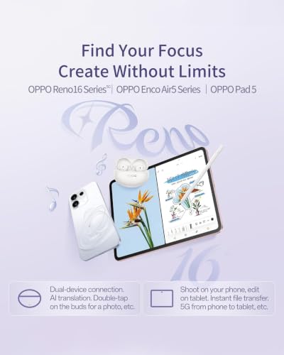 Image of OPPO Reno16c 5G| 3D Design | 50MP 3.5X Telephoto Camera | 4K Video | AI Remix Collage | 7000mAh 80W SUPERVOOC | ColorOS 16 | IP69K | Dimensity 7300,Starry White:8 GB+256 GB