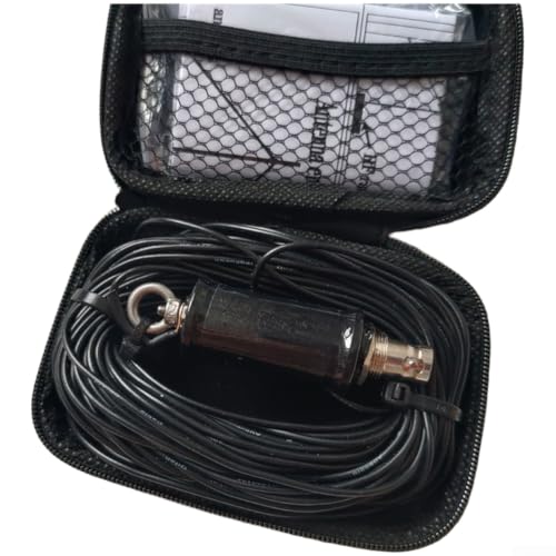 Antena de radio HF para camping qrp15 portátil de onda corta con cable de 20 metros de longitud