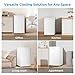 Midea WHS-109FW1 Upright Freezer, 3.0 Cubic Feet, White